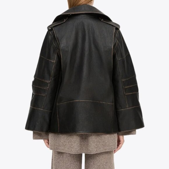 Malene Birger Beatrisse Leather Jacket - Picture 3 of 8